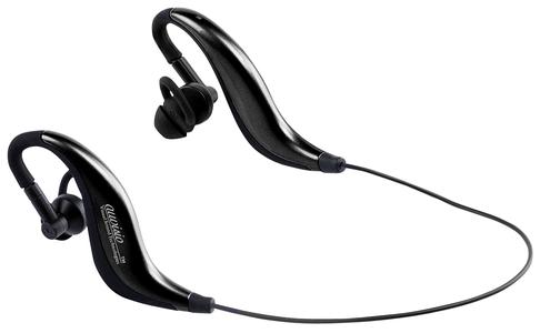 auvisio Bluetooth-4.1-Sport-Headset, IPX4, In-Ear mit Ohrbuegel