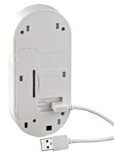 Somikon WLAN-HD-Video-Türklingel VTK-220 mit App, Gegensprechen, 156°-Bildwinkel, Akku
