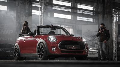 Beliebter Briten-Kleinwagen auf großen Fuß - Tzunamee EVO am Mini Cooper Cabrio