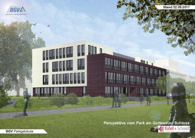 Visualisierung BGV-Parkgebäude