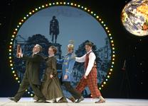 FrauLuna Folker Herterich, Anne Kathrin Fischer, Andreas Rainer, Fabian Egli Premiere 01.06.13 Copyright Oper Leipzig Foto Bettina Stoess