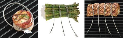 foodloop®flame - Der erste Lebensmittel - Binder aus Edelstahl für den Grill