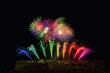 Die Besucher des 24. Internationalen Feuerwerkswettbewerbs können sich auf spektakuläre Choreographien und die wunderschöne Kulisse der Herrenhäuser Gärten freuen, Foto: Christoph Maier www.Pyrophotos.com