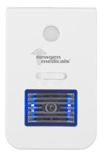 newgen medicals 2in1-Ionisator-Luftreiniger & Nachtlicht LR-20, Fernbedienung, Timer, 20 m²