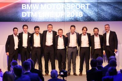 BMW Motorsport Season Review 2017, Line-up 2018 DTM