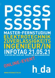 Online-Infotag der Hochschule Darmstadt am 21. Mai 2021 / Bild: Hochschule Darmstadt