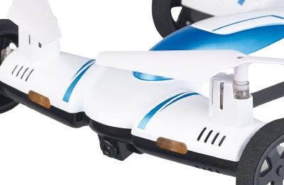Simulus 2in1-Quadrocopter & Auto m. HD-Kamera, 2,4-GHz-Fernsteuerung, WLAN