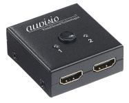 auvisio 2-Port-HDMI-1.4-Splitter und -Switch, für Videos in 4K UHD & 3D, HDCP