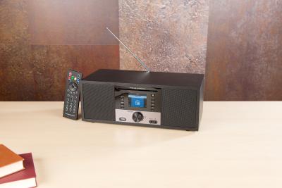 VR-Radio Stereo-Internetradio m. CD-Player, DAB+/FM, Farbdisplay, Wecker, 32 W
