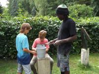 Bildhauer, Michael Kasavinge, August 2017 023