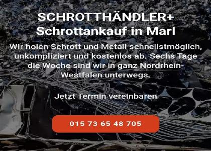 Wir sind nicht die Einzigen- aber die Besten Lassen Sie sich von unserem Service überzeugen Schrottankauf Marl für private Haushalte oder Gewerbe