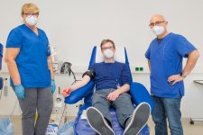 Rund um gut versorgt bei der Blutspende, Foto: Markus Kümmerle