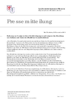 PM_Hessisches Ärzteparlament fordert arztgerechte Arbeitsbedingungen und Bezahlung von Ärzt.pdf