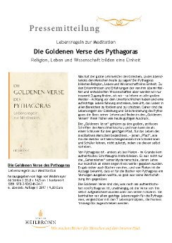 Die Goldenen Verse des Pythagoras - Pressemitteilung.pdf