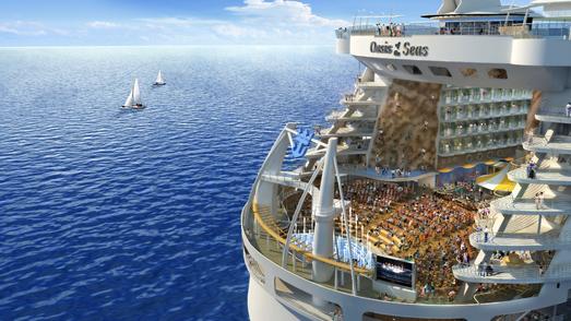 Royal Caribbean International eröffnet mit dem AquaTheater eine neue Dimension des Bord-Entertainments