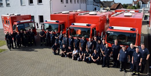 Die Teilnehmer des Übungstages