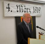 Gedenkredner Reinfried Vogler, Präsident der Sudetendeutschen Bundesversammlung (Foto: Helmut Heisig)