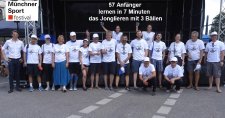Münchner Sportfestival - Jonglieren lernen in 7 Min.  - https:7-Min.Jonglierschule.de