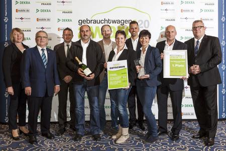 Siegerfoto Gebrauchtwagen Award