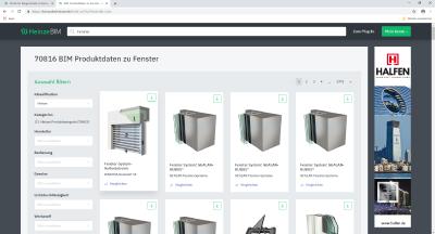 Weiterführende Informationen für nachfolgende Planungsschritte werden über das HeinzeBIM Portal und als IFC-Download bereitgestellt / Bild: ©Heinze GmbH