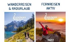 Ende September erscheinen die Print-Kataloge 2022: „Wanderreisen & Radurlaub“ und „Fernreisen aktiv“ – ihre blätterbaren Versionen sind bereits online