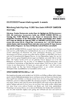 Pressemitteilung werk b events - Nürnberg liebt Hip Hop 9.300 Fans beim HIPHOP GARDEN FESTIVAL.pdf