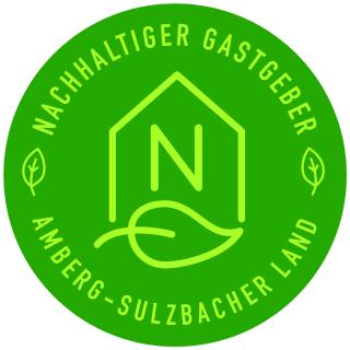 Logo Nachhaltige Gastgeber im Amberg-Sulzbacher Land