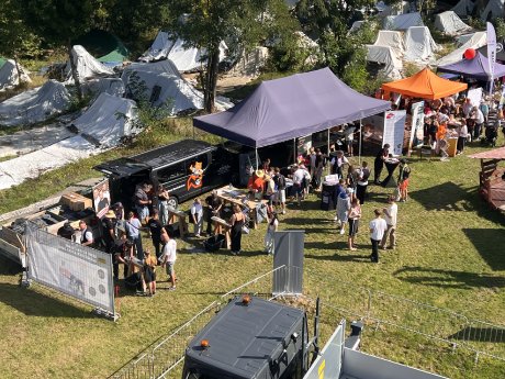 Stand von oben - Foto Landesinnung Sebastian Bobinski .JPG