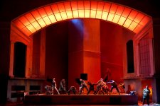 RHEINGOLD im Bühnenbild von Carl Friedrich Oberle ab 7.2.2025 wieder im Spielplan der Oper Leipzig.