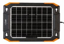 revolt Bifaziales Solar-Ladegerät für Kfz-/Wohnmobil-Batterien, 12 Volt, 13 Watt