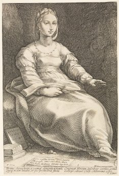 Hendrick Goltzius, Calliope, 1592 © Kunstsammlung der Georg-August-Universität Göttingen.jpg