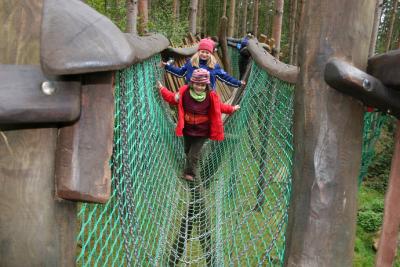 Wildpark MV Raubtier WG Kletterpfad, Fotos: Wildpark-MV
