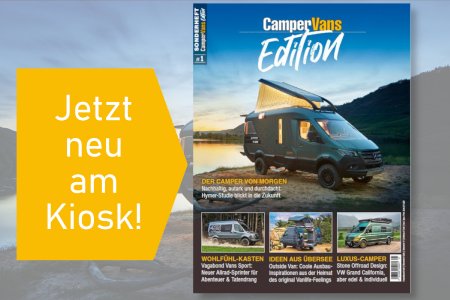Die schönsten und spektakulärsten Traum-Mobile für Camper gibt es in der neuen „CamperVans Edition“ zu entdecken.