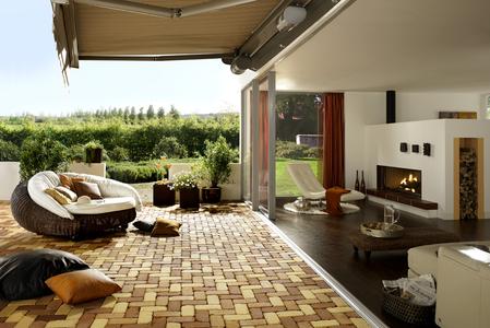 Pflasterklinker Bastei von A K A holt mediterranes Flair ins Haus