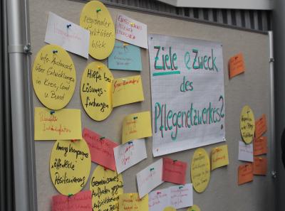 Viele Ideen, die das Pflegenetzwerk aufgreifen und in die Tat umsetzen möchte. Wann es offiziell gegründet wird, steht aufgrund der Corona-Pandemie noch nicht fest. (Foto: Vogelsbergkreis/Christian Lips)