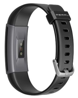 PEARL Fitness-Armband, GPS-Streckenverlauf, Puls, 13 Sportarten, App, IP67