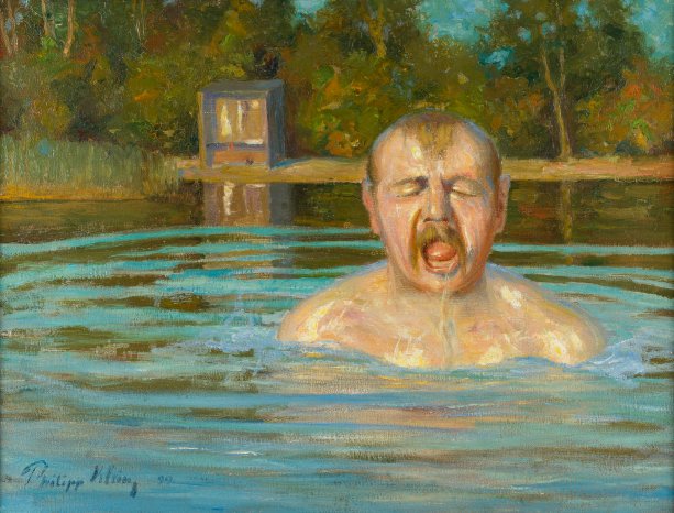Philipp Klein, Mann beim Bade, 1899 © Landesmuseum Hannover.jpg
