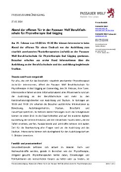 Pressevorankündigung - Abend der offenen Tür in der Passauer Wolf Berufsfachschule für Physiothe.pdf
