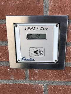 Zutritt nur mit SmartCard Guthabenkarte