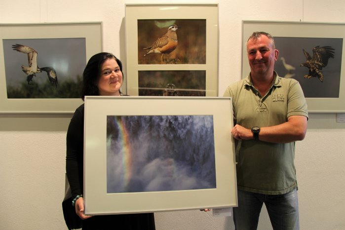 Wildpark-MV_Eröffnung Fotoausstellung mit Anja Giske und Jörg Asmus.JPG