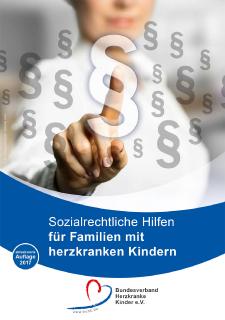 Broschüre Sozialrechtliche Hilfen für Familien mit herzkranken Kindern