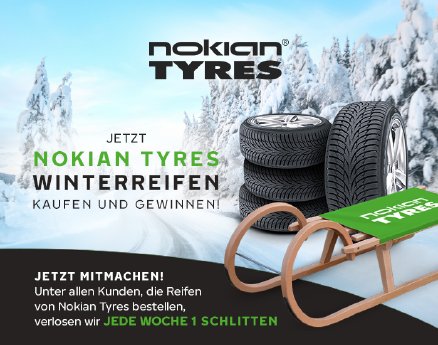 Nokian Winterreifen kaufen und Nokian Tyres Holzschlitten gewinnen.jpg