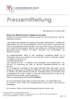 PM_LÄKH_DV fordert fordert Fortsetzung Novellierung der Approbationsordnung.pdf