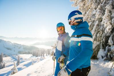 Skifahren in Hörnerdörfern im Allgäu