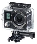Somikon Einsteiger-4K-Action-Cam mit 2 Displays, Full HD bei 60 B./Sek., IP68 / Bezugsquelle: PEARL.GmbH