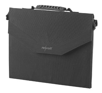 NX 2742 05 revolt Mobiles faltbares Solarpanel. 4 monokristalline Solarzellen 50 Watt / Copyright: PEARL.GmbH / www.pearl.de