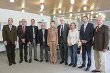 v.l.n.r: Prof. Dr. Martin Bentz, Prof. Dr. Jörg Mezger, Markus Heming, Dr. Karlheinz Jung, Sibylle Aurig-Schramm, Harald Röcker, Beatrix Rothmeier, Richard Wentges, Prof Dr. Jürgen Biscoping