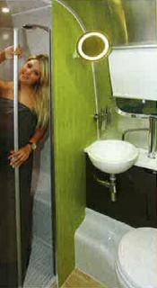 Dusche im Airstream