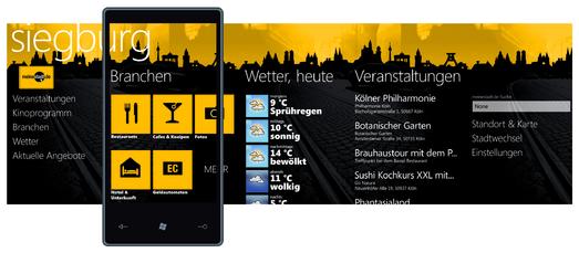 App von meinestadt.de jetzt exklusiv für das Windows Phone 7