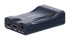 auvisio SCART-auf-HDMI-Adapter / Konverter mit USB-Ladekabel, 720p/1080p